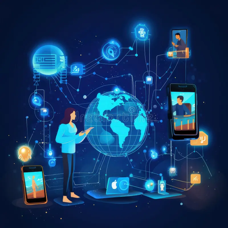 3D render of JavaScript logo